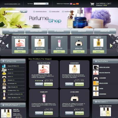 16 giao diện website đẹp, chuyên nghiệp cho shop bán mĩ phẩm