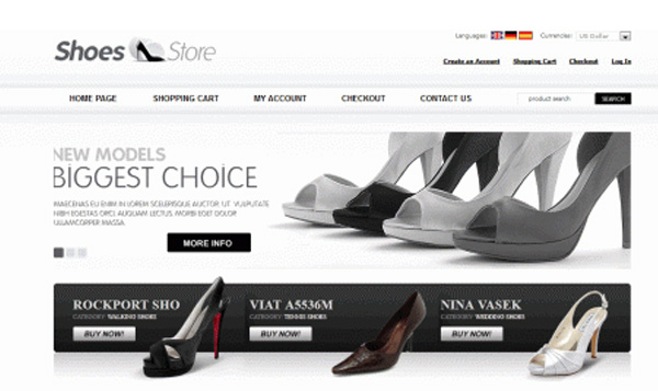15 website chuyên nghiệp, chuẩn SEO dành cho shop bán giày dép