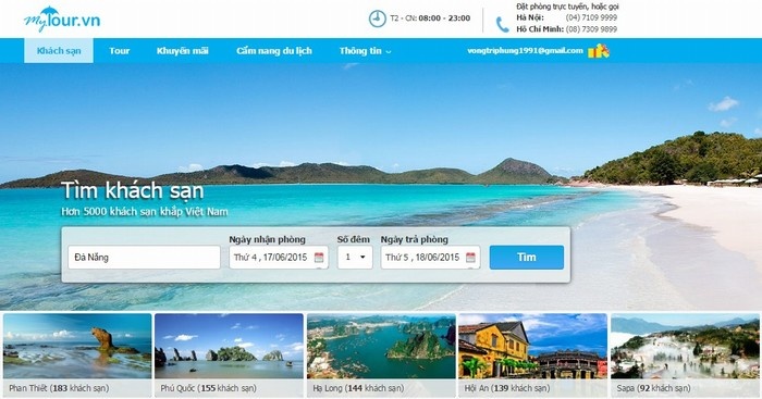 10 Website booking phòng trực tuyến cực đẹp ở Việt Nam